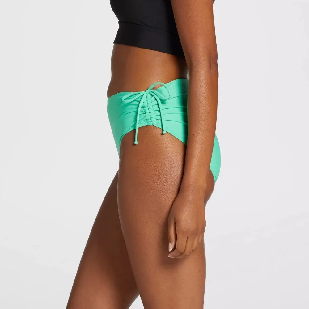 NEW CALIA Women's Ruched Swim Bottoms - Picture 3 of 4